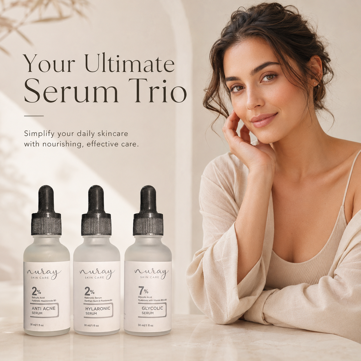 Nuray Ultimate Serum Trio